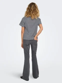 KOGRAIN Średnia talia Krój flared Jeans