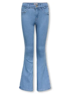 KOGRAIN Średnia talia Krój flared Jeans