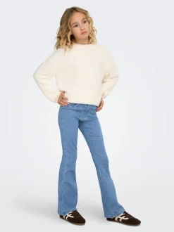 KOGRAIN Średnia talia Krój flared Jeans