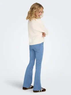 KOGRAIN Średnia talia Krój flared Jeans