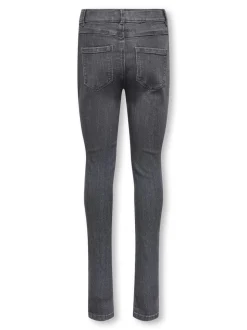 KOGRAIN Średnia talia Krój skinny Do kostek Jeans