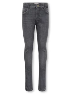 KOGRAIN Średnia talia Krój skinny Do kostek Jeans