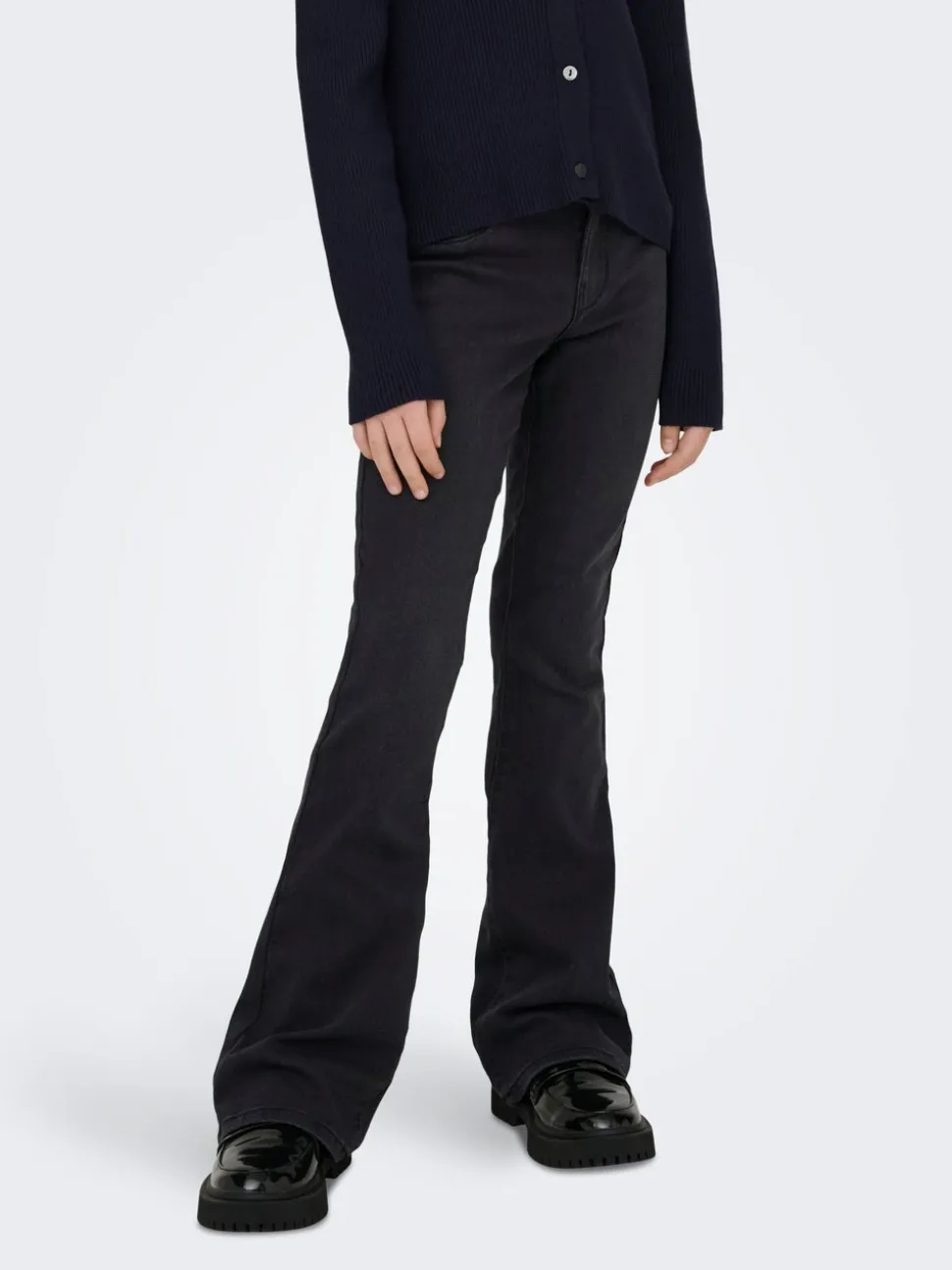 KOGRAIN Średnia talia Krój skinny Jeans