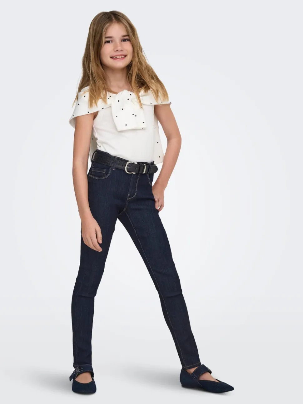 KOGRAIN Wysoka talia Krój skinny Jeans