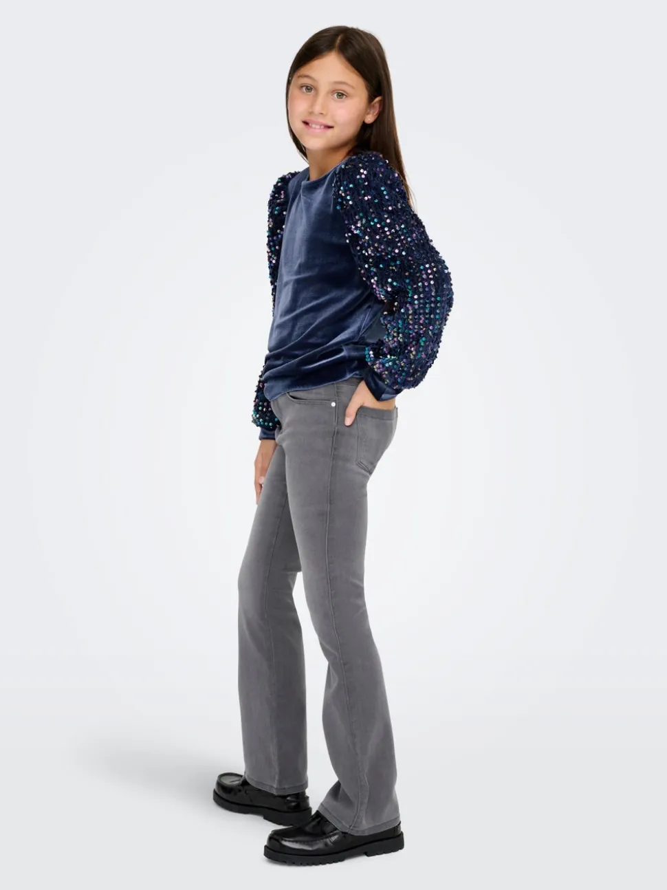 KOGROYAL Krój flared Jeans