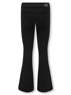 KOGROYAL Średnia talia Krój flared Jeans