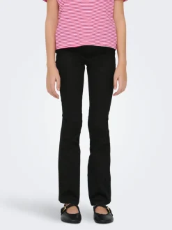 KOGROYAL Średnia talia Krój flared Jeans