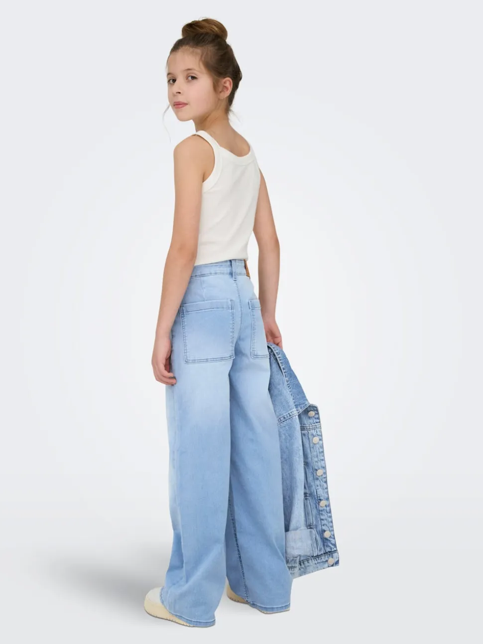 KOGSYLVIE Krój wide leg Jeans