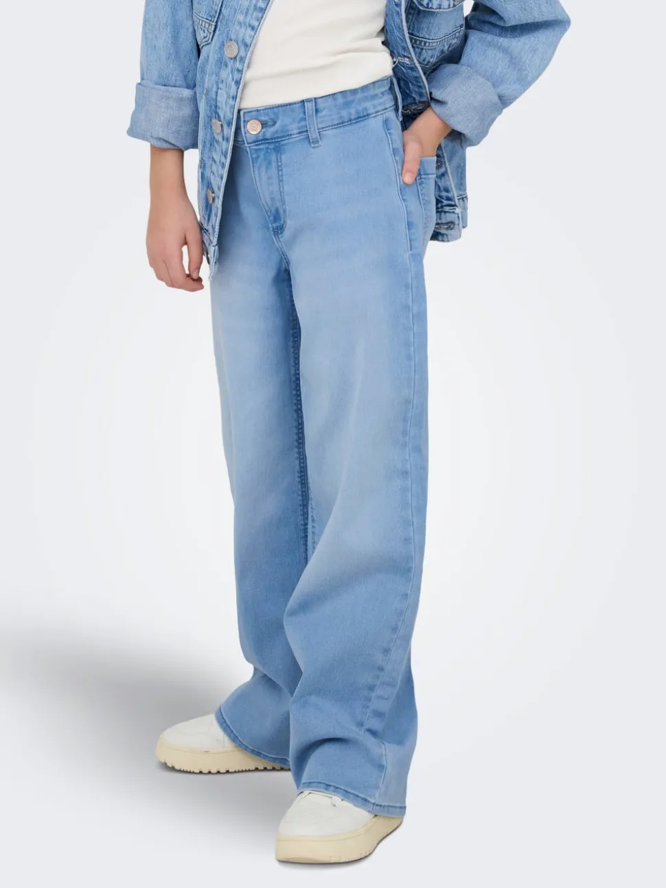 KOGSYLVIE Krój wide leg Jeans