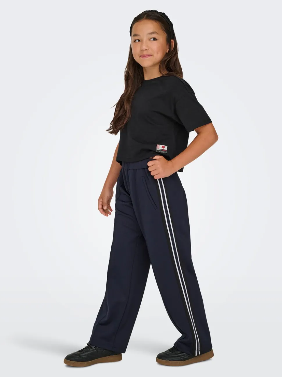 KOGWARM Krój wide leg Spodnie