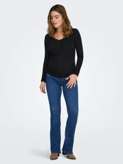 OLMBLUSH Krój flared Jeans