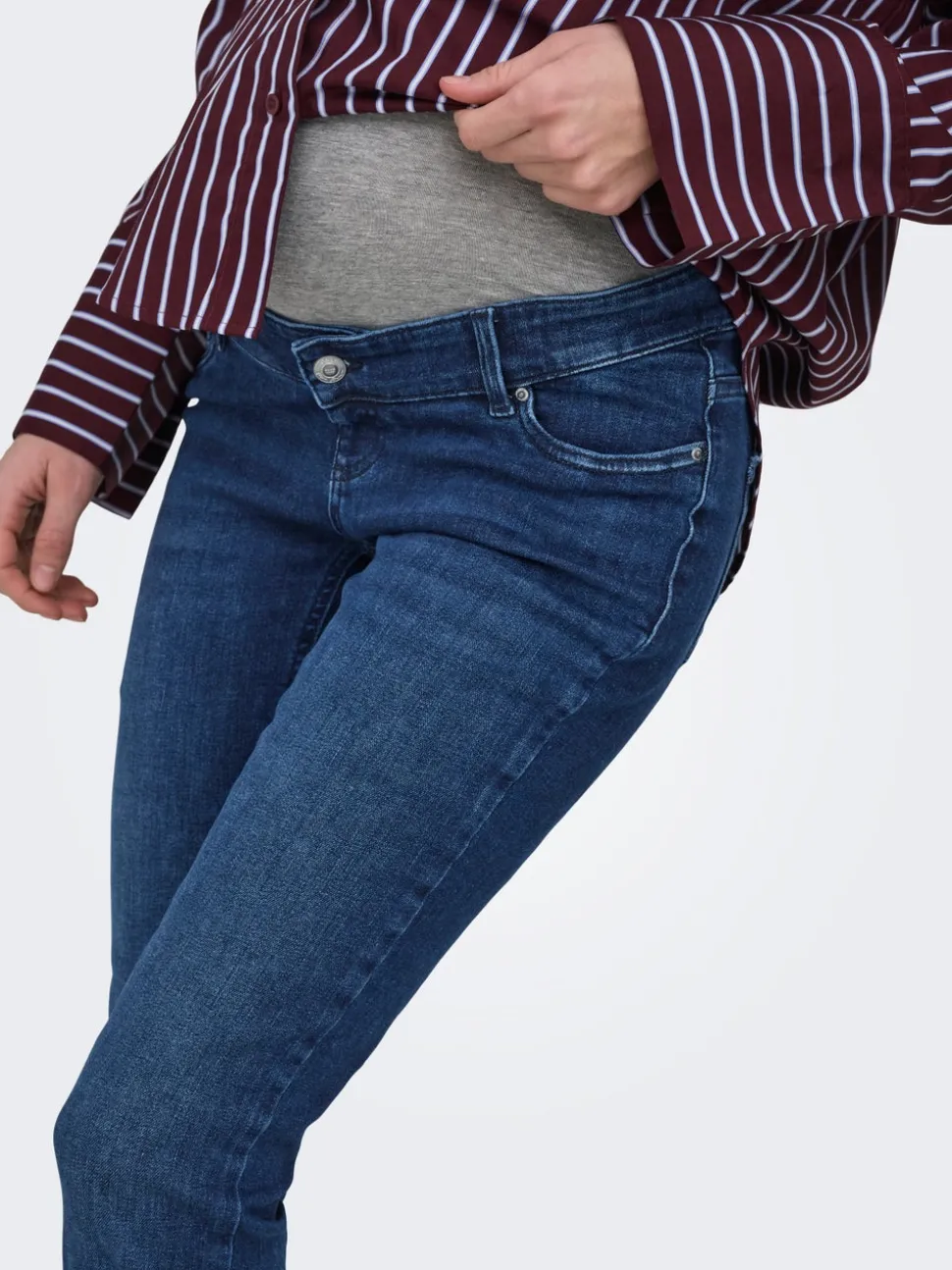 OLMBLUSH Krój skinny Do kostek Jeans
