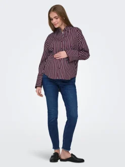 OLMBLUSH Krój skinny Do kostek Jeans