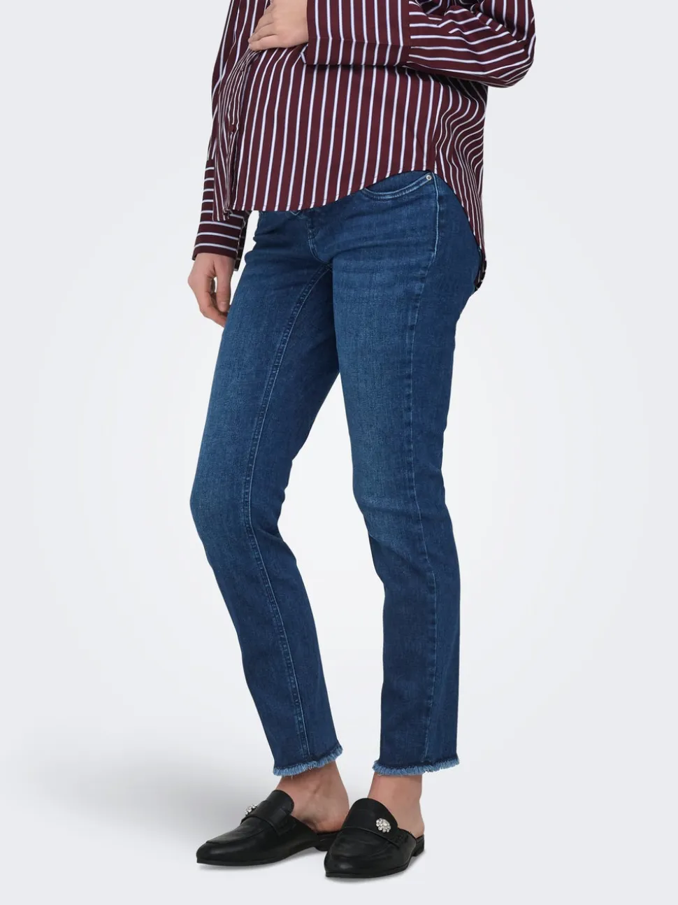 OLMBLUSH Krój skinny Do kostek Jeans
