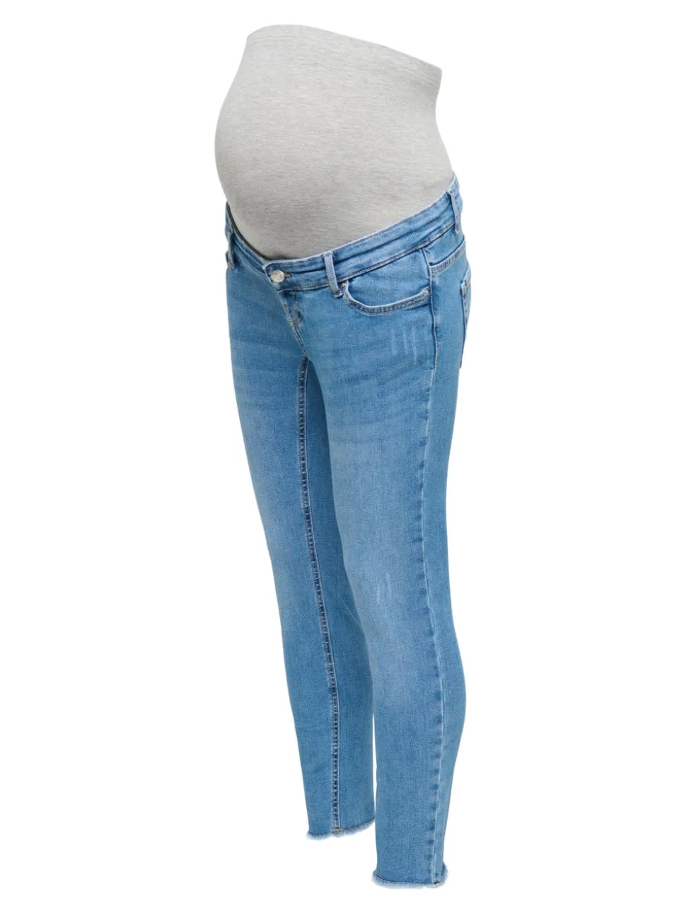 OLMBLUSH Średnia talia Krój skinny Do kostek Jeans
