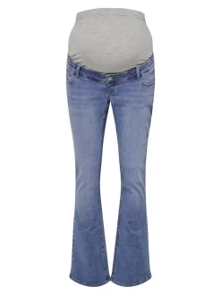 OLMBLUSH Średnia talia Krój flared Jeans