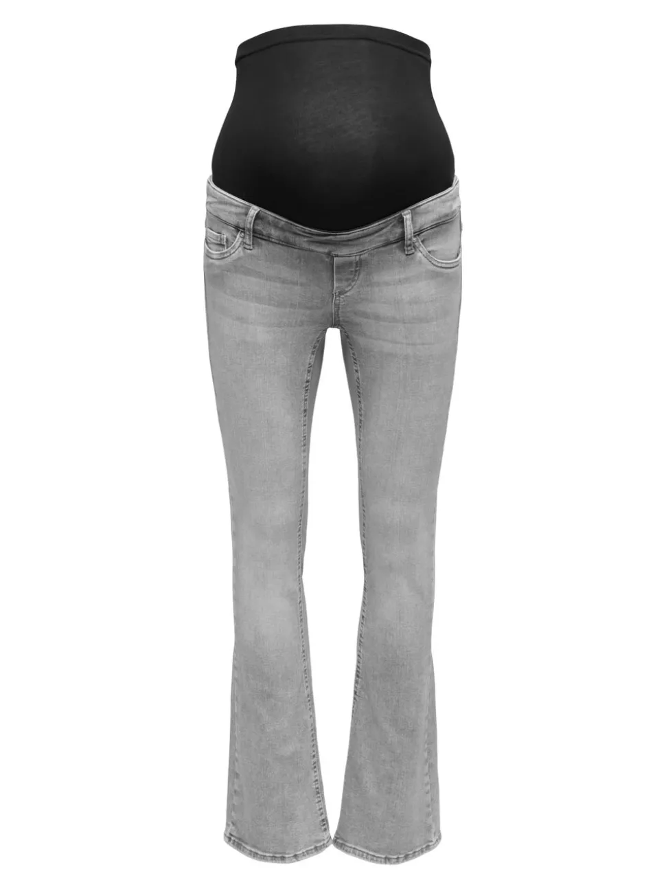 OLMBLUSH Średnia talia Krój flared Jeans