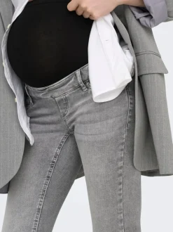 OLMBLUSH Średnia talia Krój flared Jeans