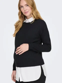 OLMPAYSON Sweter wkładany przez głowę