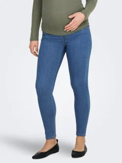 OLMRAIN Średnia talia Krój skinny Jeans