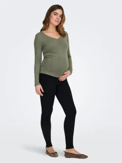 OLMRAIN Średnia talia Krój skinny Jeans