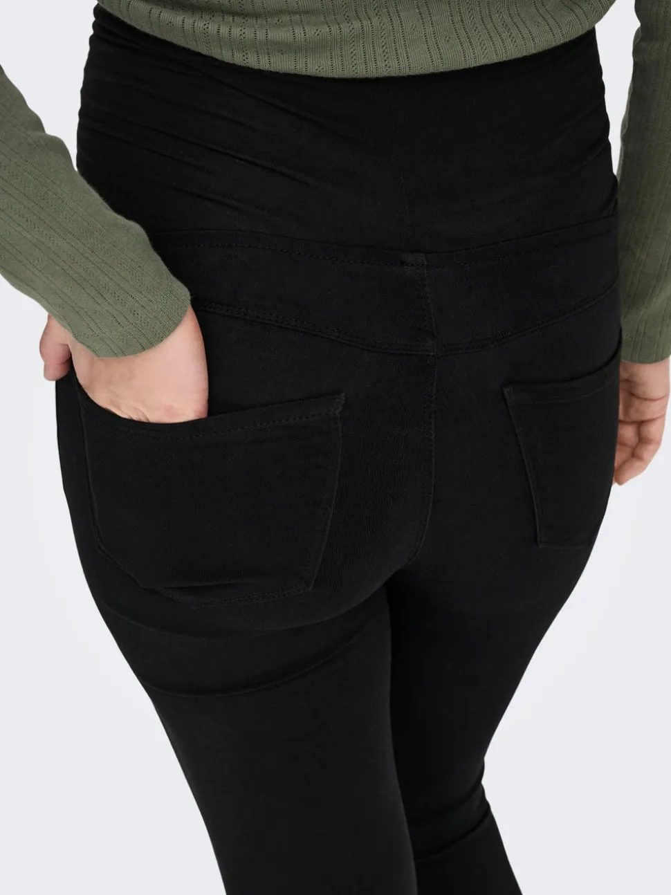 OLMRAIN Średnia talia Krój skinny Jeans