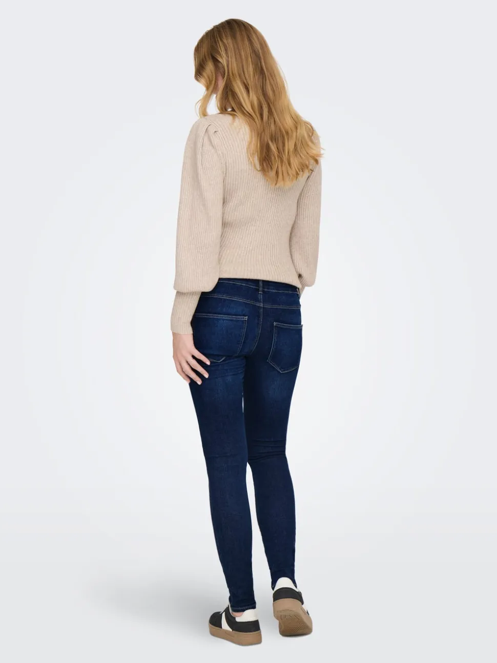OLMROSE Wysoka talia Krój skinny Jeans