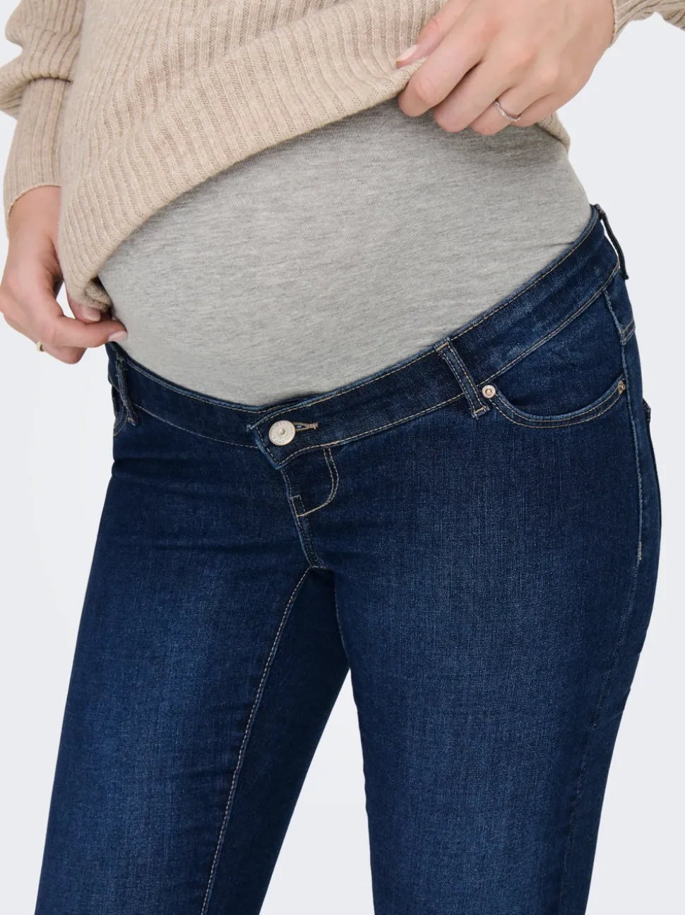 OLMROSE Wysoka talia Krój skinny Jeans
