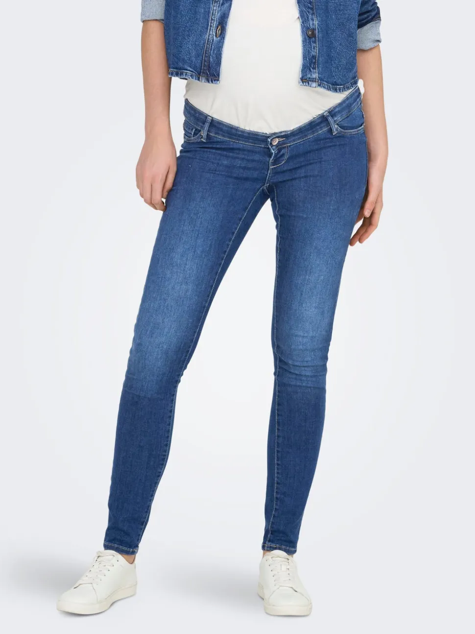 OLMROSE Wysoka talia Krój skinny Jeans