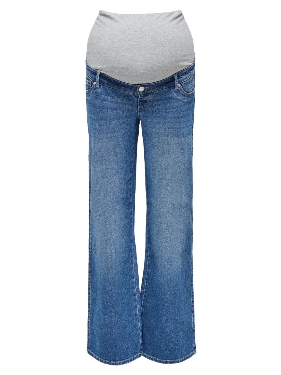 OLMSNOW Wysoka talia Krój wide leg Jeans