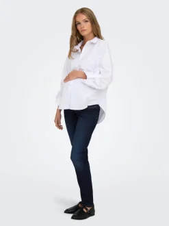 OLMWAUW Średnia talia Krój skinny Jeans