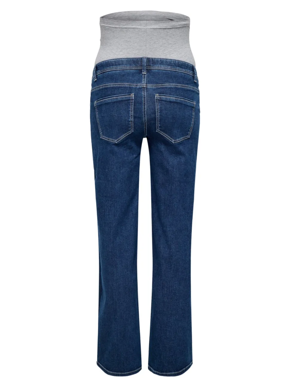 OLMWAUW Średnia talia Krój wide leg Jeans