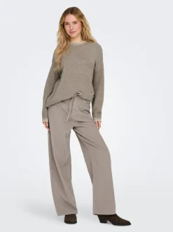 ONLBLEECKER Krój baggy Spodnie z szeroką nogawką