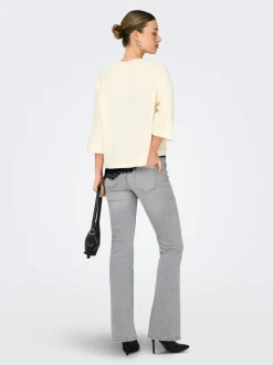 ONLBLUSH Średnia talia Krój flared Jeans