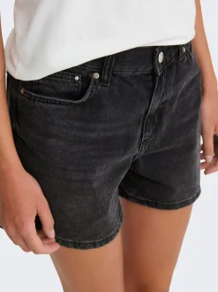 ONLELLA Średnia talia Krój regularny Jeansowe szorty