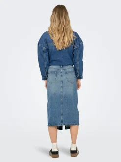 ONLENYA Jeans Spódnica jeansowa Spódnica midi