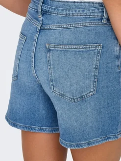 ONLGIANNA Średnia talia Krój regularny Jeansowe szorty