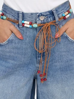 ONLHOLLIE Wysoka talia Krój regularny Jeansowe szorty