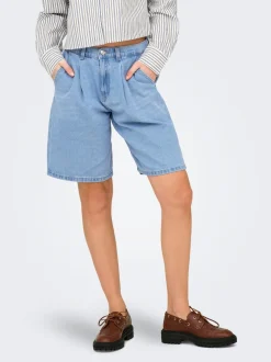 ONLIVY Krój wide leg Jeansowe szorty