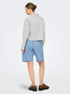 ONLIVY Krój wide leg Jeansowe szorty