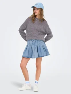 ONLJEAN Jeans Spódnica jeansowa Krótka spódnica