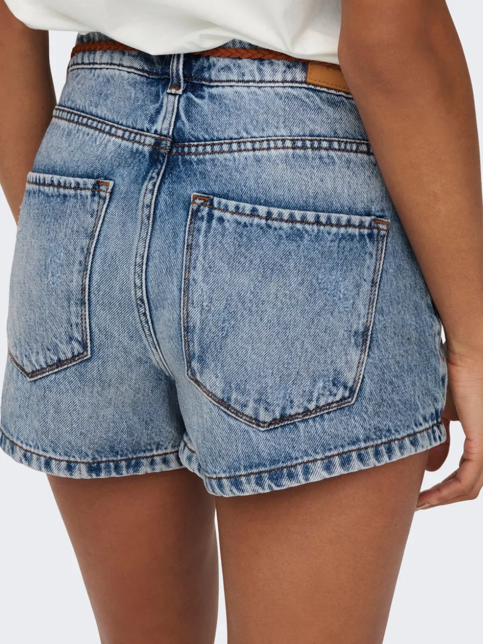 ONLKELLY Wysoka talia Krój regularny Jeansowe szorty