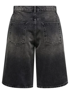 ONLMATE Średnia talia Krój baggy Jeansowe szorty