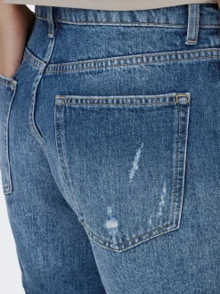 ONLMILTON Średnia talia Krój regularny Jeansowe szorty