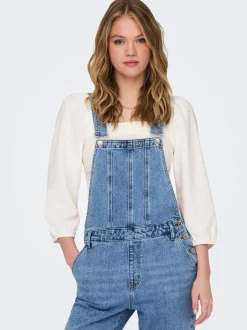 ONLPERCY Krój slim Ogrodniczki jeansowe