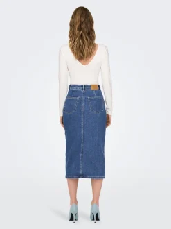 ONLSIRI Jeans Spódnica jeansowa Spódnica midi