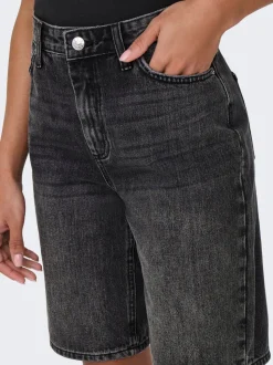 ONLSONNY Wysoka talia Krój regularny Jeansowe szorty