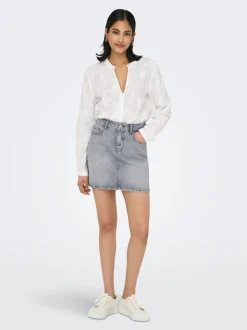 ONLSTELLA Jeans Spódnica jeansowa Krótka spódnica