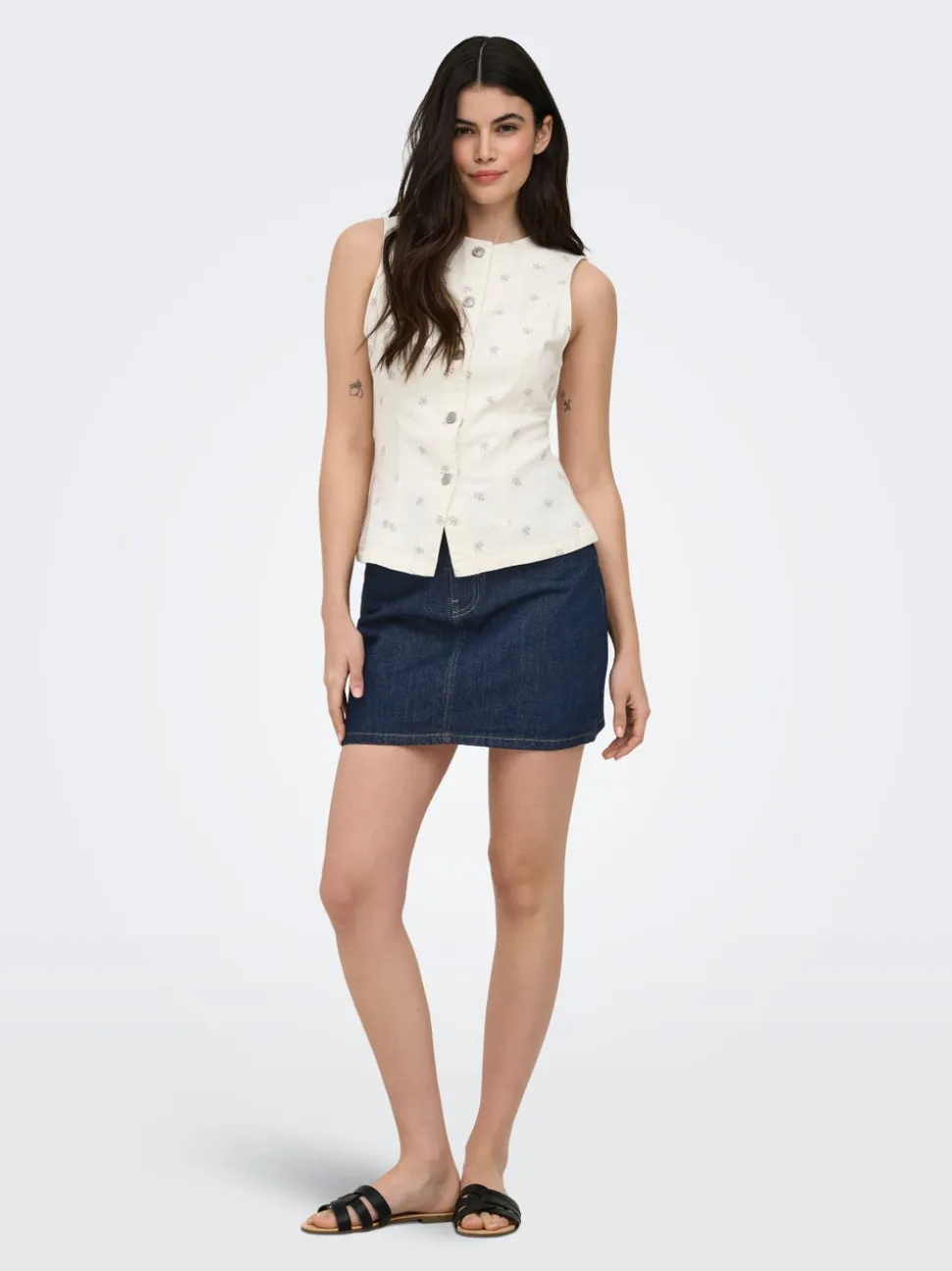ONLSTELLA Jeans Spódnica jeansowa Krótka spódnica