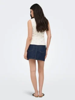 ONLSTELLA Jeans Spódnica jeansowa Krótka spódnica